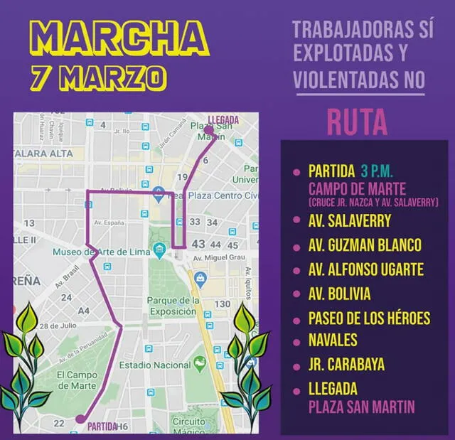 dia internacional de la mujer marcha