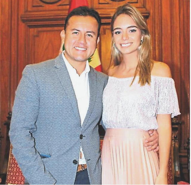  Camila Ganoza y Richard Acuña terminaron su relación en 2016. Foto: GLR   
