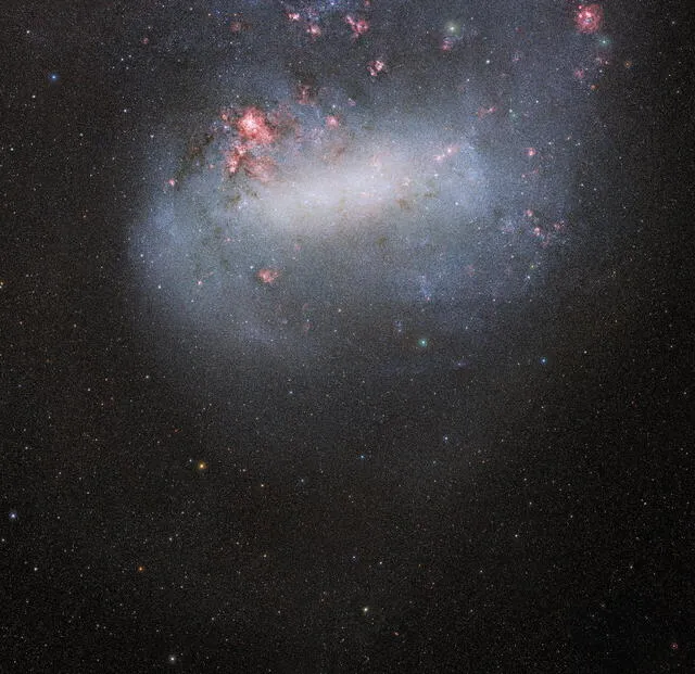 La Gran Nube de Magallanes contiene 30.000 millones de estrellas y cuenta con un diámetro de 35.000 años luz | Foto: CTIO / NOIRLab / NSF / AURA / SMASH / Nidever