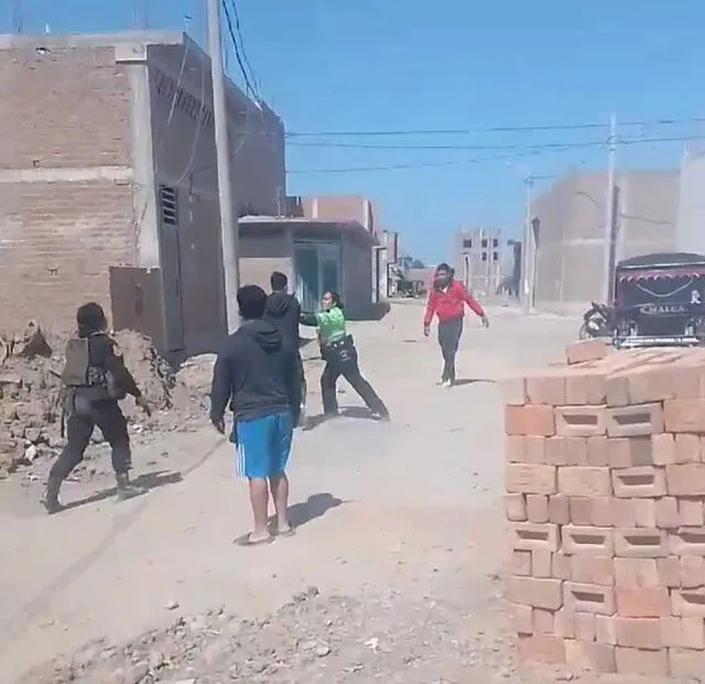 Sujeto en Chiclayo intentó disparar a mujer policía durante operativo