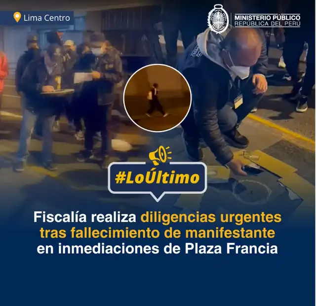  Comunicado de la Fiscalía sobre el asesinato de Eduardo Ruíz   