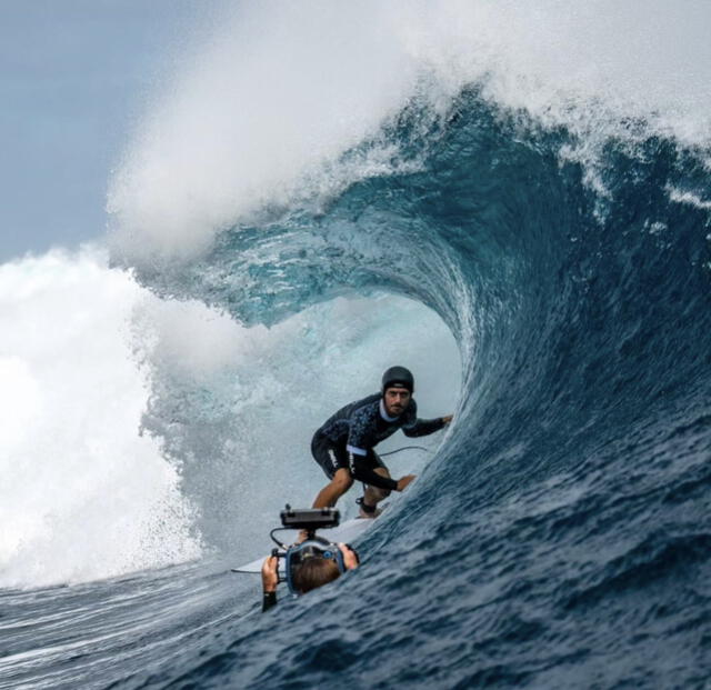 Alonso Correa es uno de los 3 surfistas peruano que compiten en los Juegos Olímpicos París 2024. Foto: Instagram de Alonso Correa   