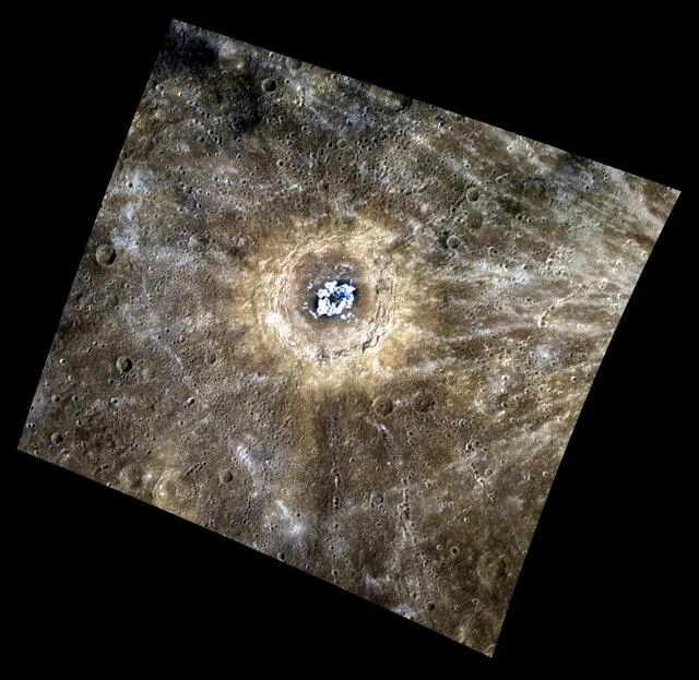 Cráter Eminescu Mercurio