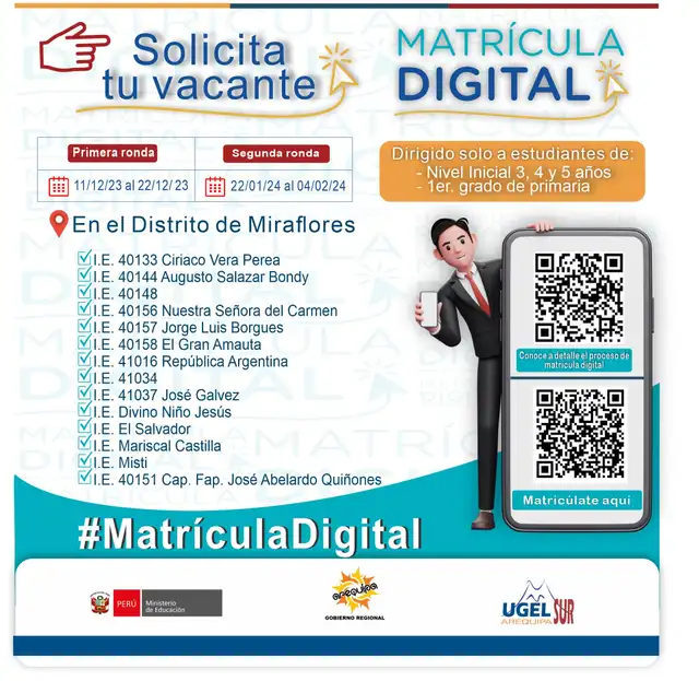 Arequipa | matrícula 