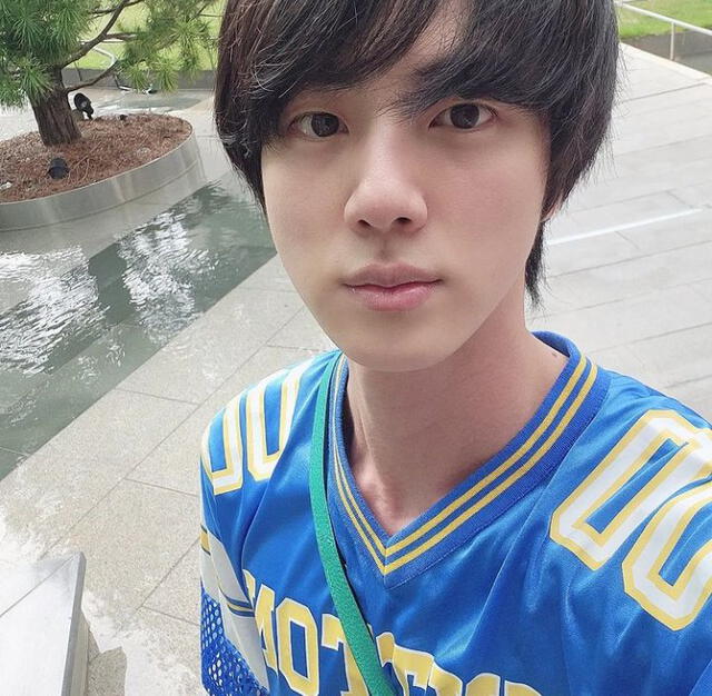 Jin regresa a las redes sociales. Foto: Instagram