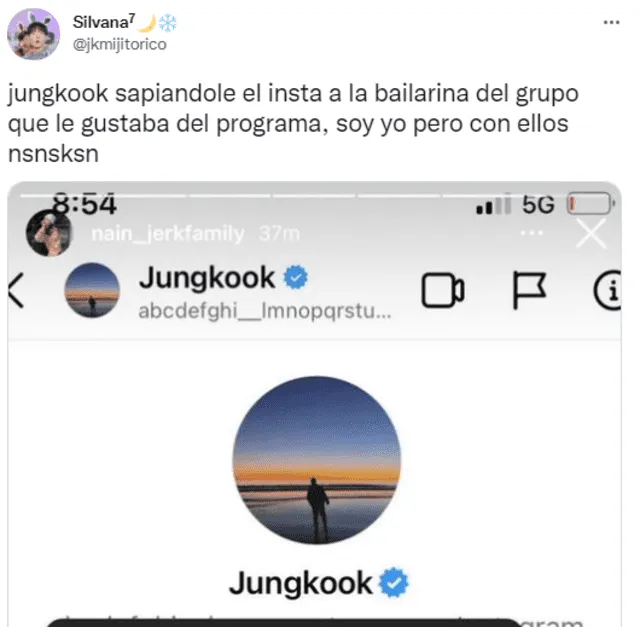 Jungkook, BTS, Jo Nain, Instagram