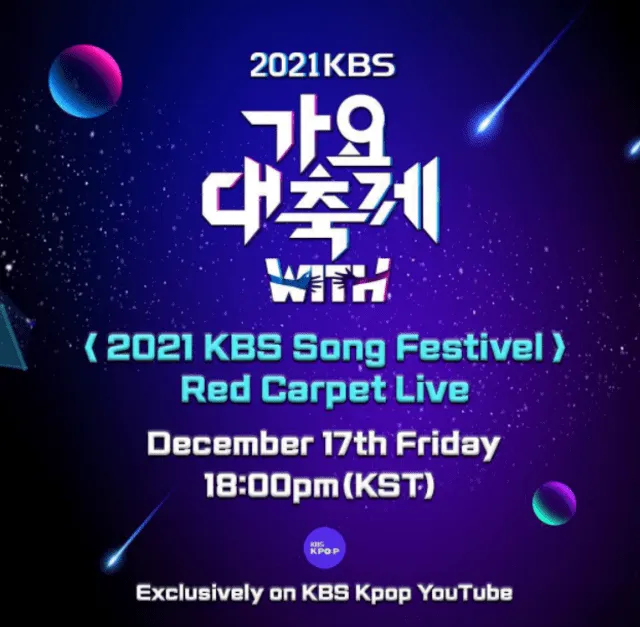 Imagen promocional de KBS Gayo Festival. Foto: KBS