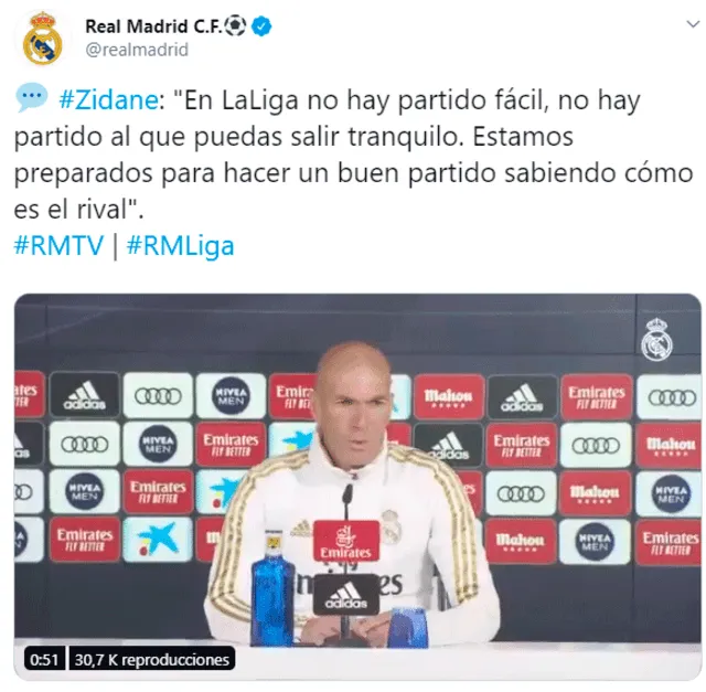 Real Madrid vs. Eibar EN VIVO por la Liga Santander 2019