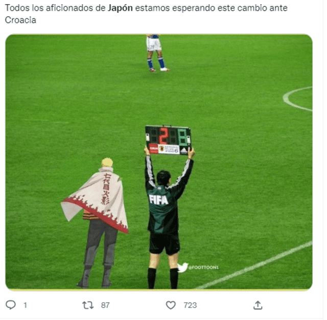 Memes Japón vs. Croacia