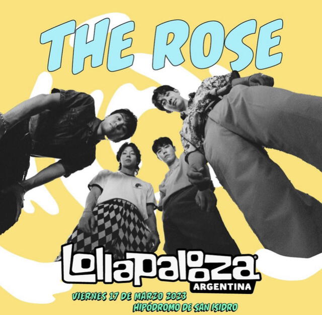 "The Rose" en Argentina. Foto: Lollapalooza Argentina