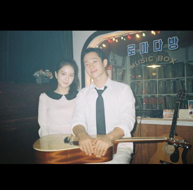 Jisoo y Jung Hae In en la escena post-creditos de Snowdrop. Foto: Instagram