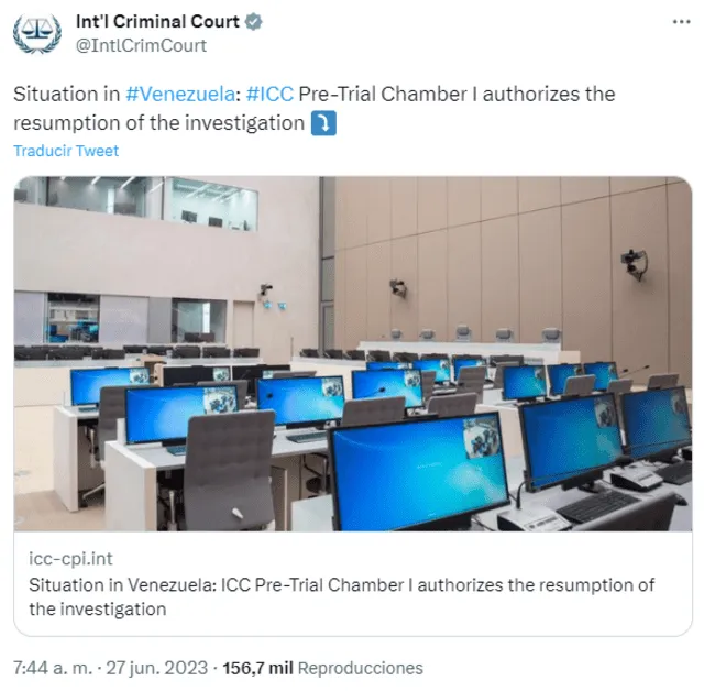 Corte Penal Internacional | CPI | Venezuela