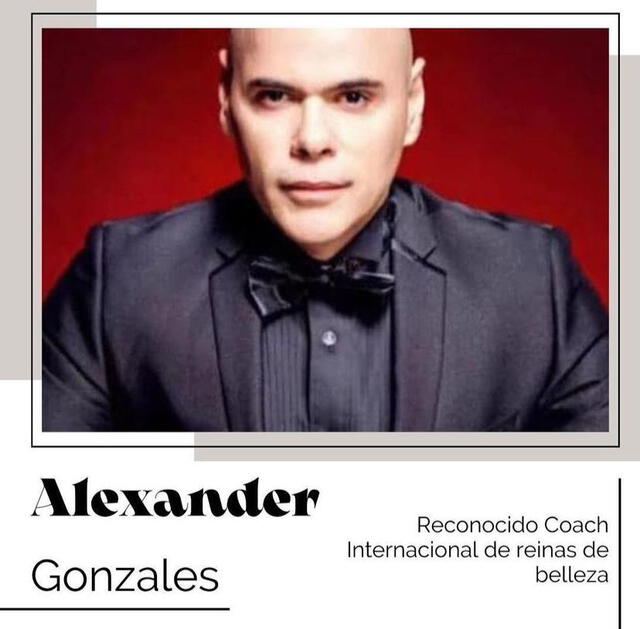 Alexander Gonzales en Miss Perú 2022