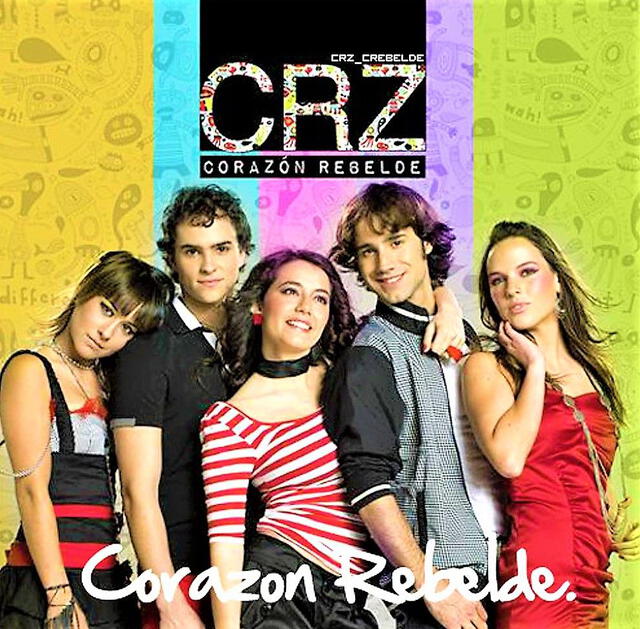 Al igual que Rebelde Way y RBD el grupo musical CRZ tuvo éxito derivado de la telenovela. Foto: Canal Chile.