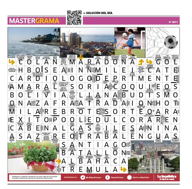 Mastergrama N° 8871 Mastergrama N° 8871