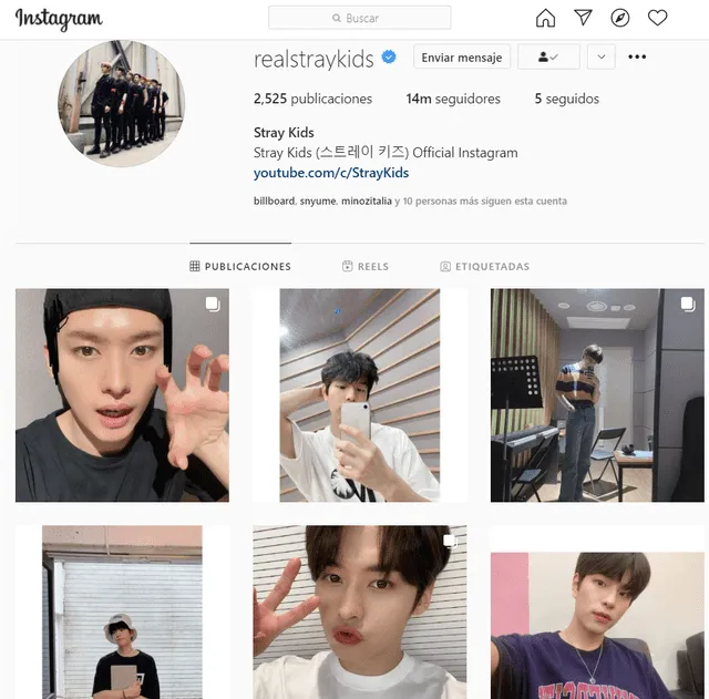 Cuenta oficial de Stray Kids en Instagram. Foto: @realstraykids