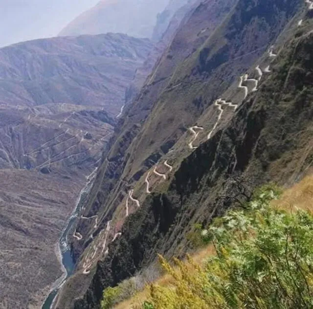  Carretera es temida por su impresionante geografía. Foto: difusión   