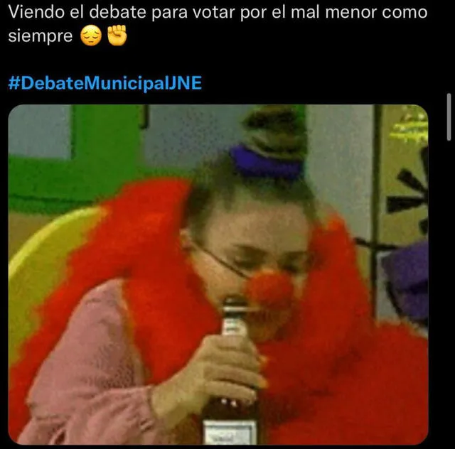 Divertidos memes se publicaron por el debate municipal 2022. Foto: Twitter