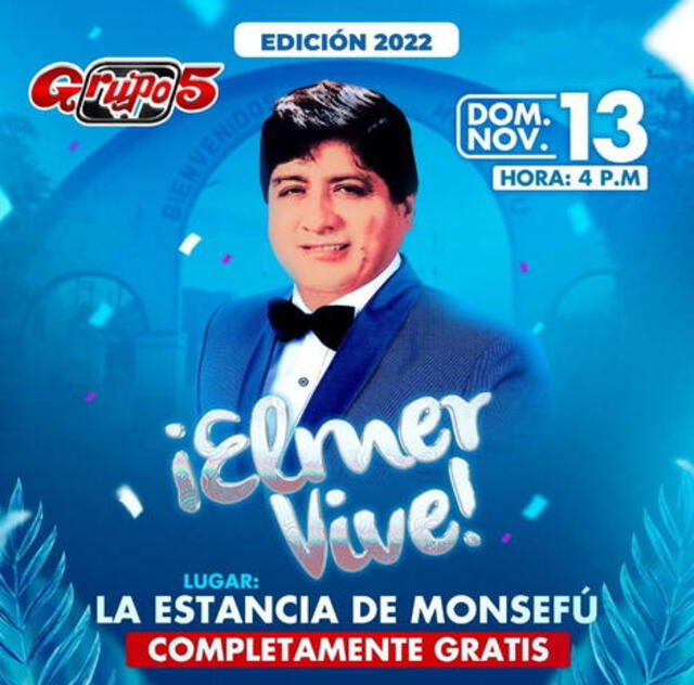 Grupo 5 rinde homenaje a Elmer Yaipén todos los años. Foto: Instagram/Grupo 5   