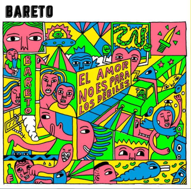 Portada del nuevo álbum de Bareto. Foto: Agogo Records