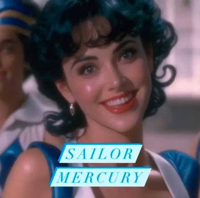  Sailor Mercury. Foto: HoyCripto / Midjourney<br><br>    