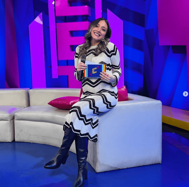Ximena Dávila en 'Estás en todas'. Foto: Instagram. Ximena Dávila en 'Estás en todas'. Foto: Instagram.