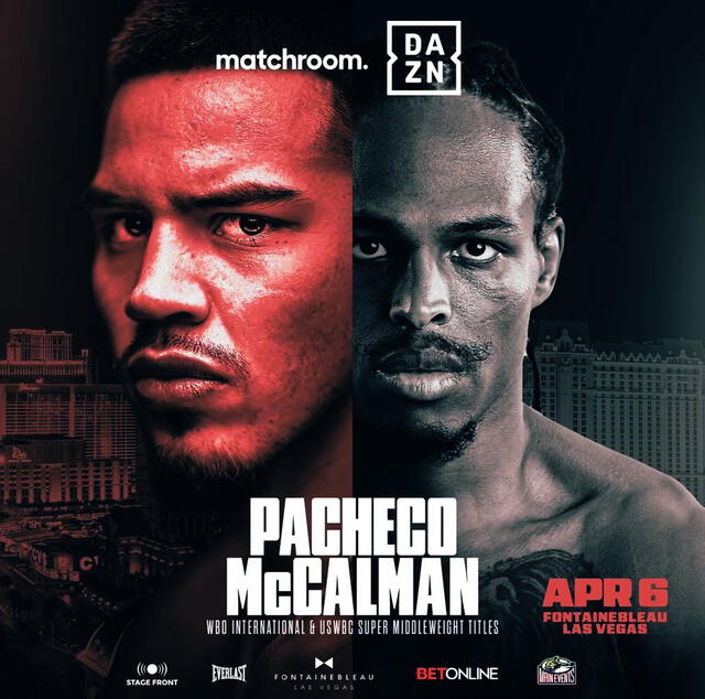 Diego Pacheco vs Shawn McCalman | Matchroom Boxing | DAZN