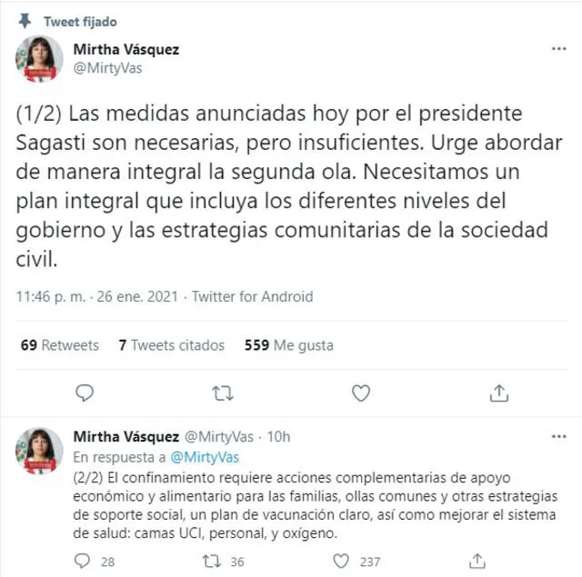 Mirtha Vásquez Mirtha Vásquez