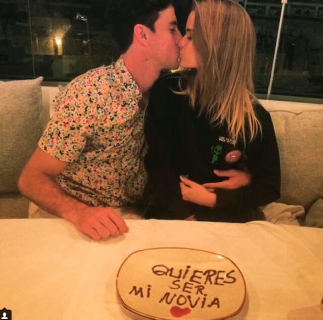 Michela Elías y Duilio Vallebuona fueron novios en 2017. Foto: Michela Elías / Instagram