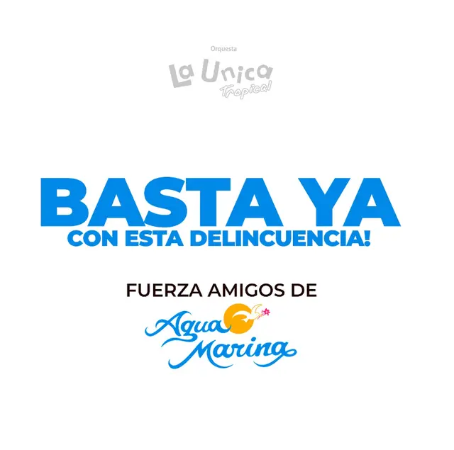 Pronunciamiento de 'La única tropical' tras atentado contra Agua Marina. Foto: Instagram. Pronunciamiento de 'La única tropical' tras atentado contra Agua Marina. Foto: Instagram.