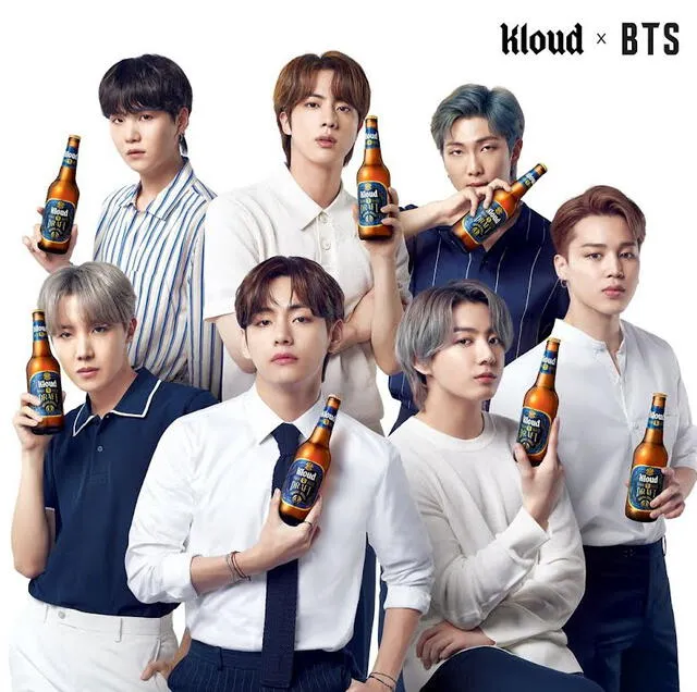 BTS colaboración con Cerveza Modelo qué pasó Vlive Lotte Chilsung Beverage