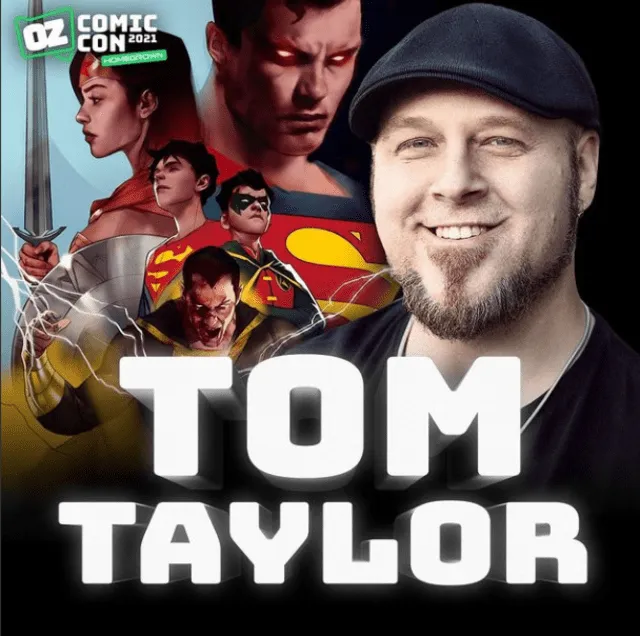 Tom Taylor es el escritor de los cómics Superman: son of Kal-El. Foto: Instagram @tomtaylormade