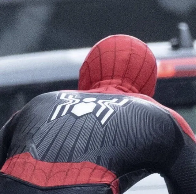 Nueva imagen del traje de Spider-Man. Foto: Twitter MCU Spider-Man