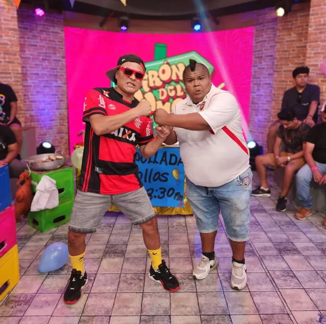 Chino Risas y Mayimbú integran el "Jirón del humor" emitido por Latina. Foto: Instagram/ Jirón del humor   