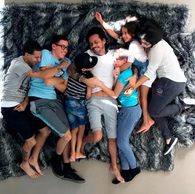 Marc Anthony tienes seis hijos. Foto: Marc Anthony/Instagram
