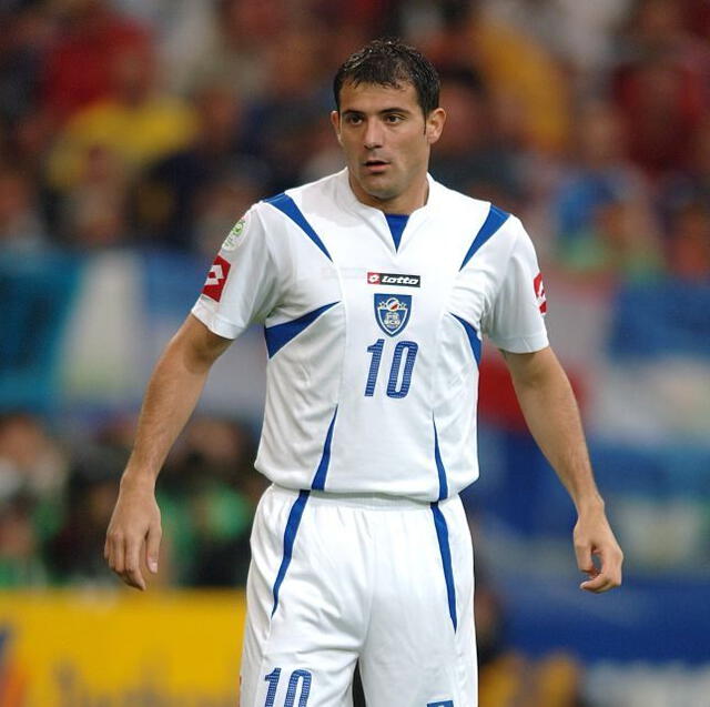 Stankovic con Serbia y Montenegro. Foto: difusión