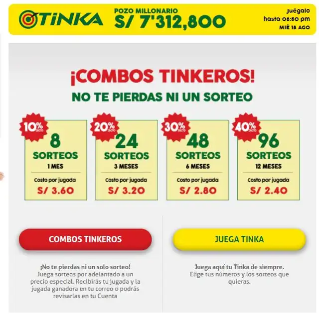 Tinka, jugadas ganadoras del domingo 15 de agosto de 2021. Foto: Intralot Tinka, jugadas ganadoras del domingo 15 de agosto de 2021. Foto: Intralot