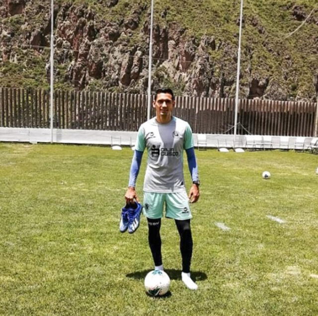 Este año Manuel Corrales llegó a Cusco FC después de su paso por el Carlos A. Mannucci. Foto: Conversaciones de vestuario/ Instagram