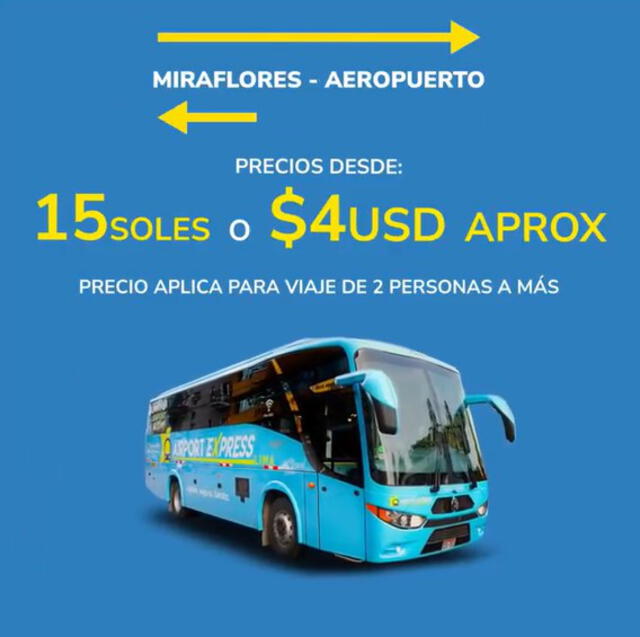 Precio Airport Express Lima