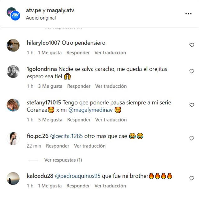 Los usuarios dejaron sus críticas en la cuenta del programa de Magaly Medina. Foto: Captura Instagram / Magaly Tv: La firme.   