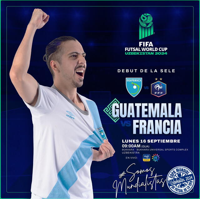 Hoy debuta Guatemala en el torneo. Foto: Fedefut Guate   