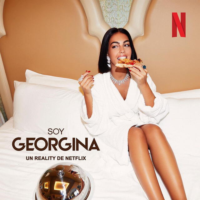 Póster promocional de Soy Georgina con Georgina Rodríguez por Netflix. Foto: Instagram/@georginagio