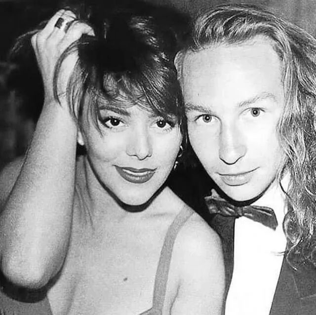 Alejandra Guzmán también mantuvo un romance con Erik Rubín en los años 90. FOTO: Instagram / Alejandra Guzmán fanclub