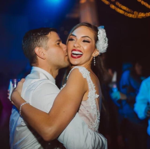  Yaco Eskenazi y Natalie Vértiz se unieron en matrimonio el 8 de julio del 2015. Foto: Instagram.   