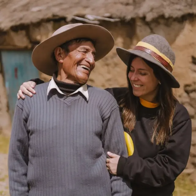  Vanessa Vásquez suele trabajar en los programas en la sierra del Perú.   