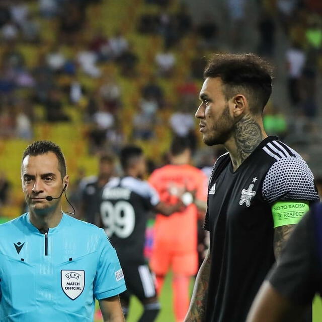 Gustavo Dulanto fue capitán y jugó todo el partido. Foto: difusión Gustavo Dulanto fue capitán y jugó todo el partido. Foto: difusión