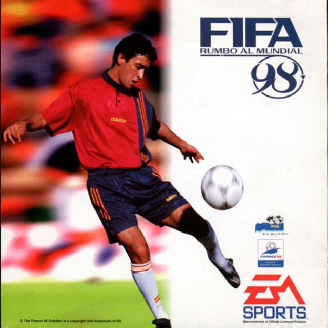 Portada de FIFA 98. (Foto: Internet)
