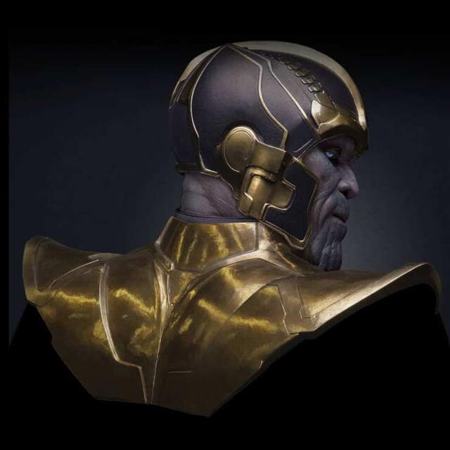 Así iba a lucir Thanos en el UCM. Foto: Marvel