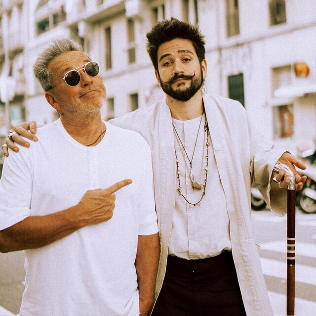 Ricardo Montaner se ha mostrado siempre a gusto junto a su yerno Camilo Echeverry. (Foto: Instagram)