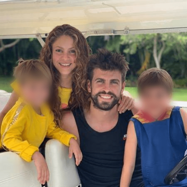 Gerard Piqué y los hijos que tuvo con Shakira